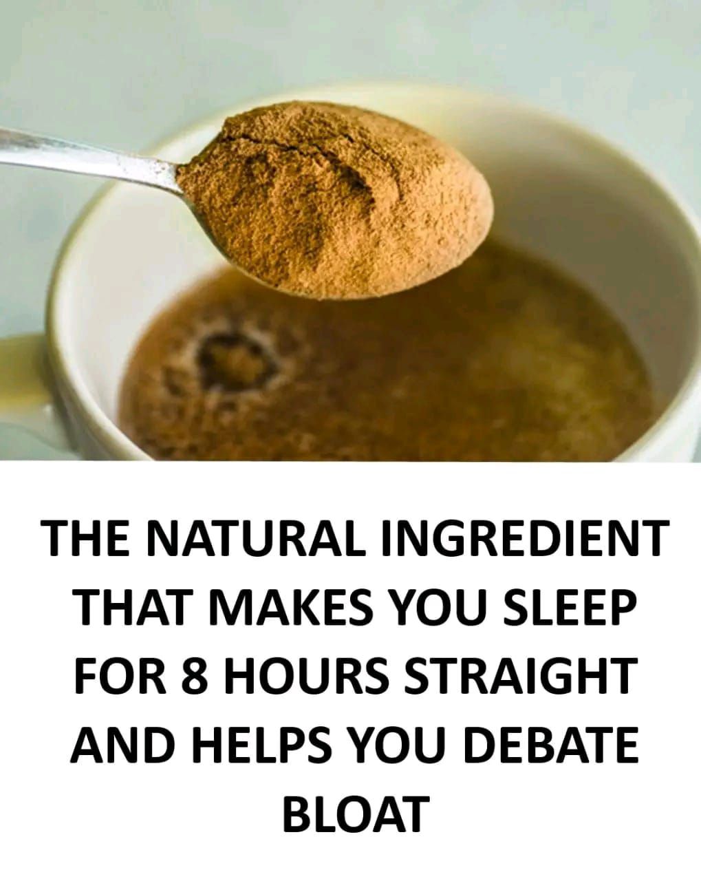 The Natural Ingredient That Helps You Sleep Better & Beat Bloat