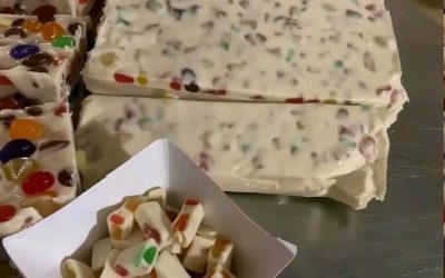 Soft and Tasty Four-Ingredient Nougat Bars