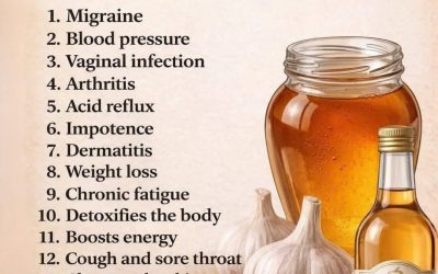 Garlic honey and vinegar