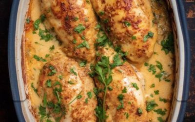 Baked Caesar Chicken