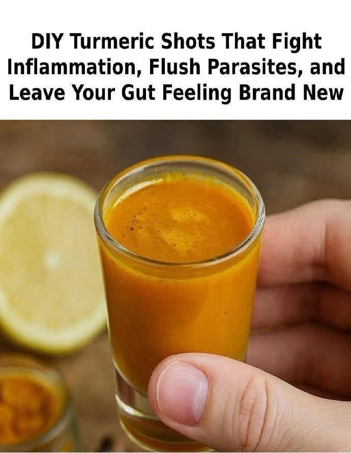 DIY Turmeric Shots