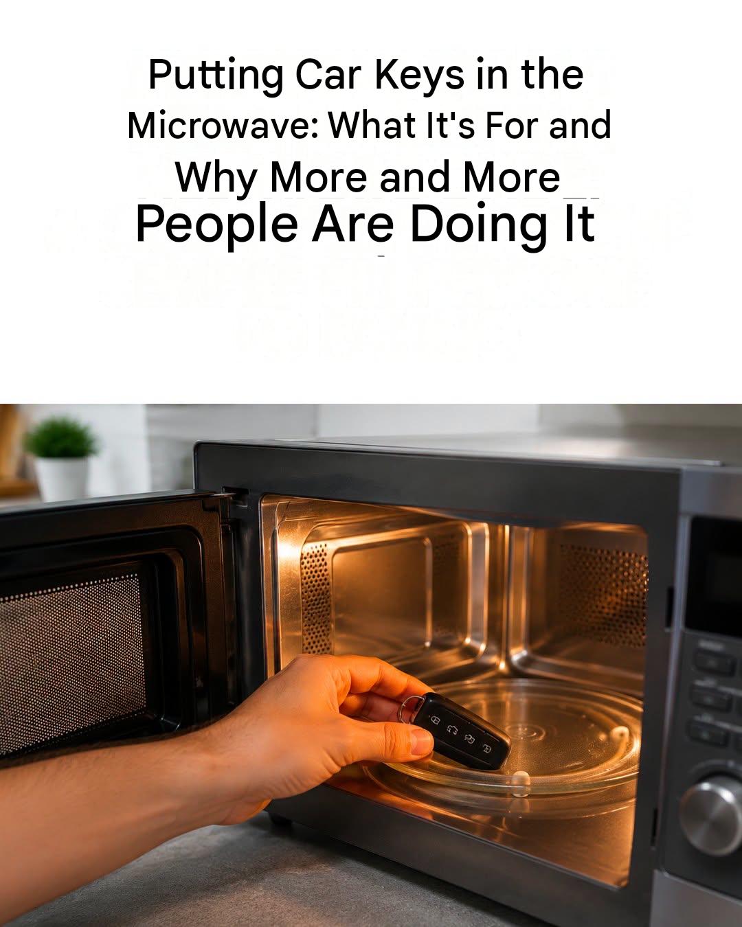 Microwave Car Keys: Why Many Drivers Do It and What’s Behind This Trick