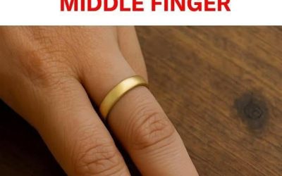 The Meaning of Wearing a Ring on Your Middle Finger – Symbolism, Style, and Culture