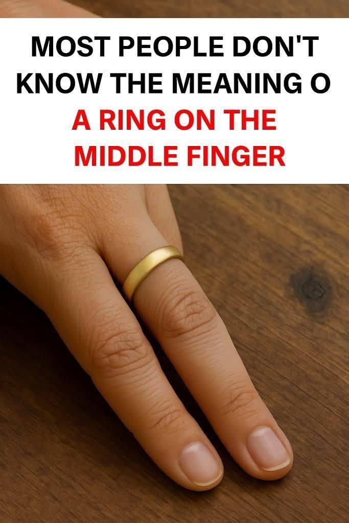 The Meaning of Wearing a Ring on Your Middle Finger – Symbolism, Style, and Culture