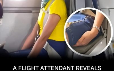 Ever wonder why flight attendants sit on their hands during takeoff and landing? It’s all about safety, not comfort.