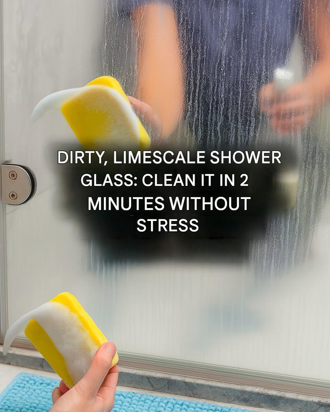 How to Clean and Polish a Glass Shower Enclosure: Use Fabric Softener to Keep It Shining