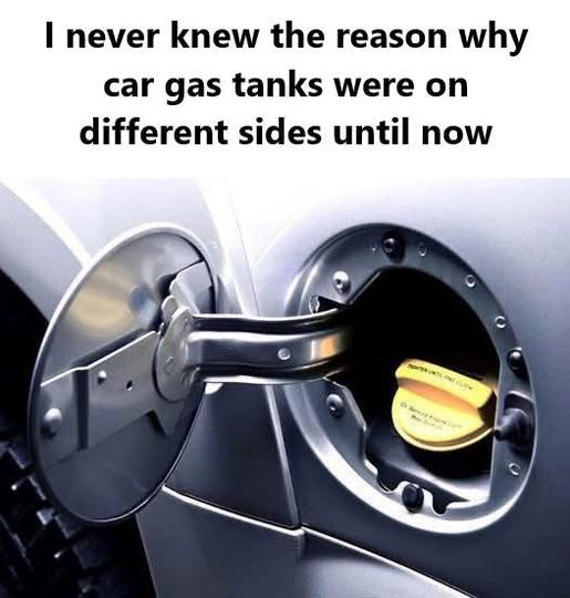 Why Are Gas Tanks Placed on Different Sides of the Car?