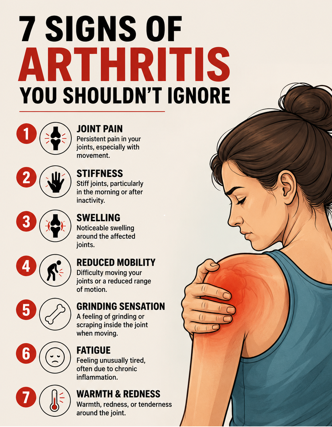 Signs of Arthritis You Shouldn’t Ignore