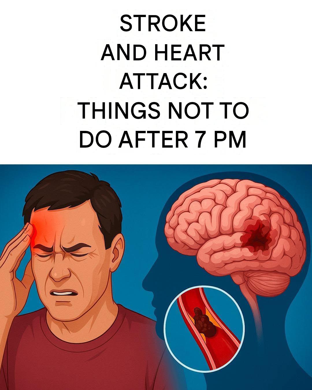 Heart at Risk After 7 p.m.: Evening Habits That May Increase the Risk of Stroke and Heart Attack
