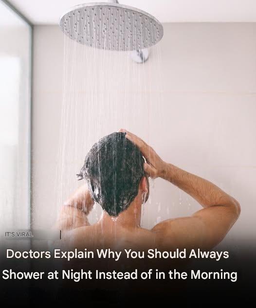 Morning vs. Night Showers… Which is Best for You