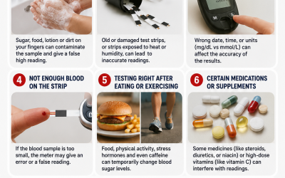 7 factors that can give false blood sugar results