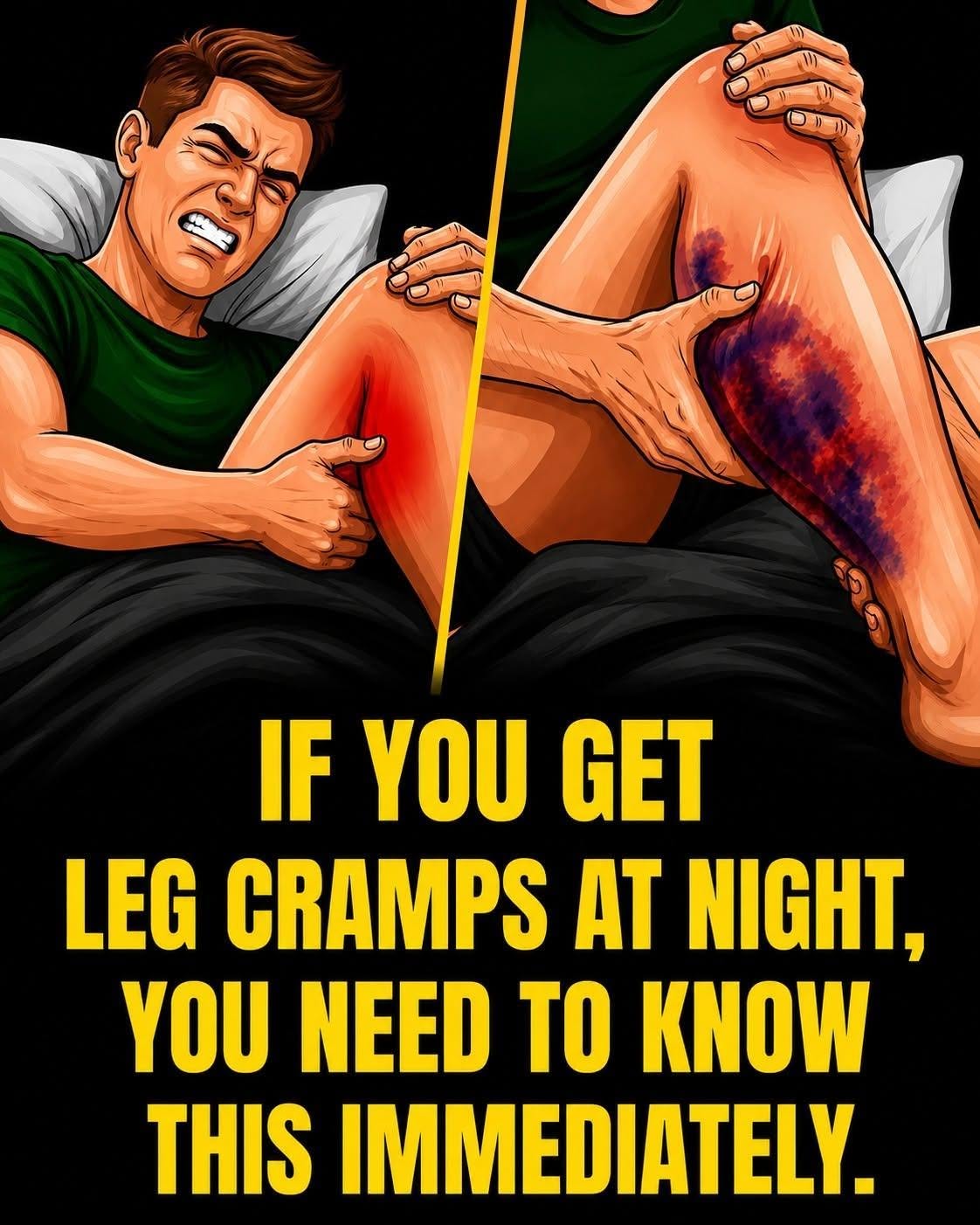 If You Get Leg Cramps at Night, Here’s What You Should Know