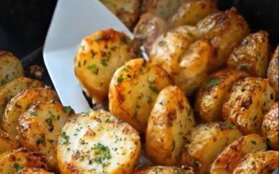Air Fryer Sliced Potatoes